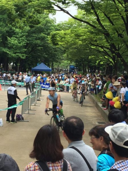 Osaka bike crowds
